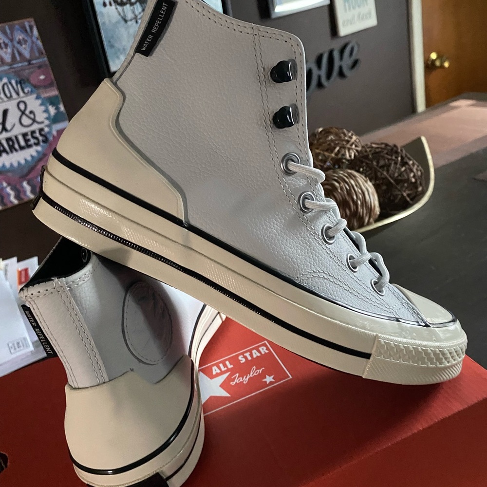 Converse Chuck 70 Counter Climate Moonbathe White Leather High-Tops